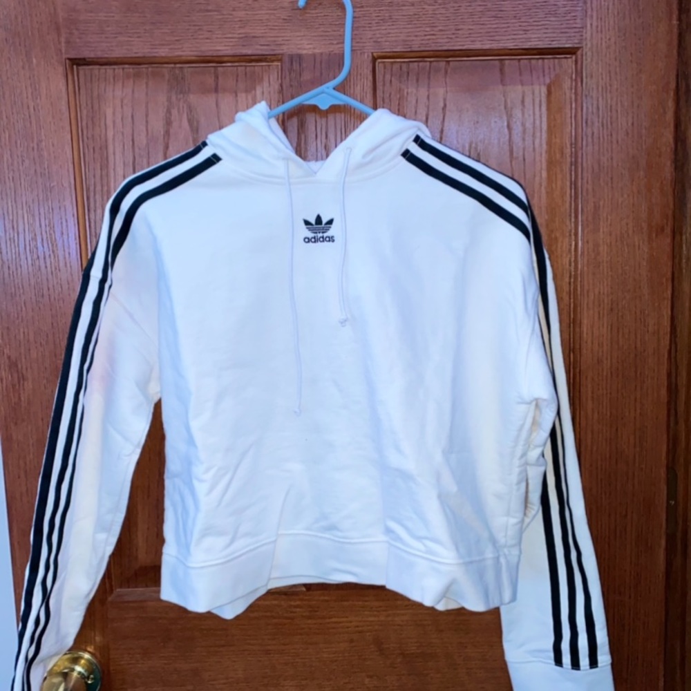Adidas crop sweatshirt